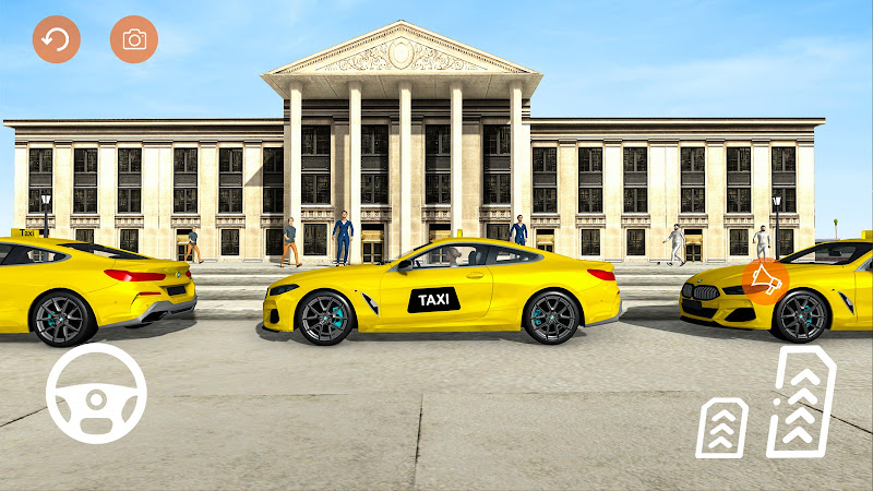 Grand Taxi simulator 3D game Screenshot 2