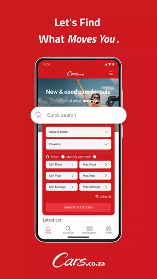 Cars.co.za Screenshot 2