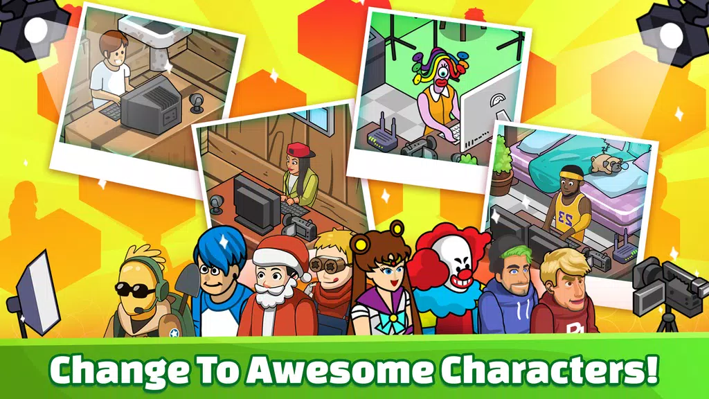 Tube Tycoon - Tubers Simulator 스크린샷 3
