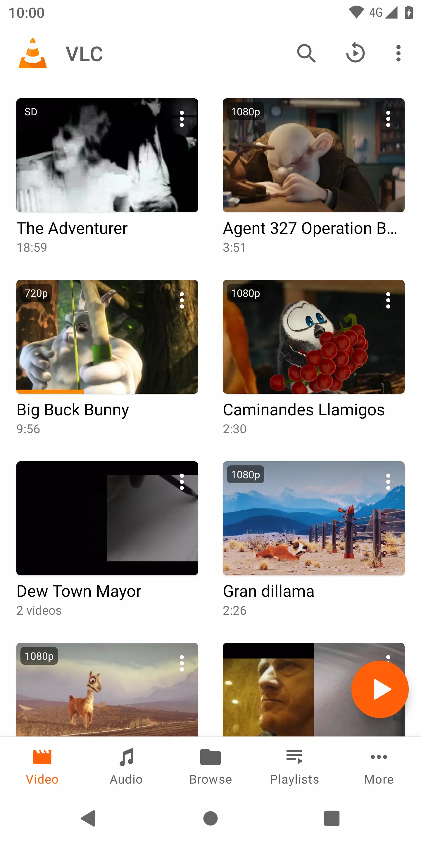 VLC for Android Скриншот 1