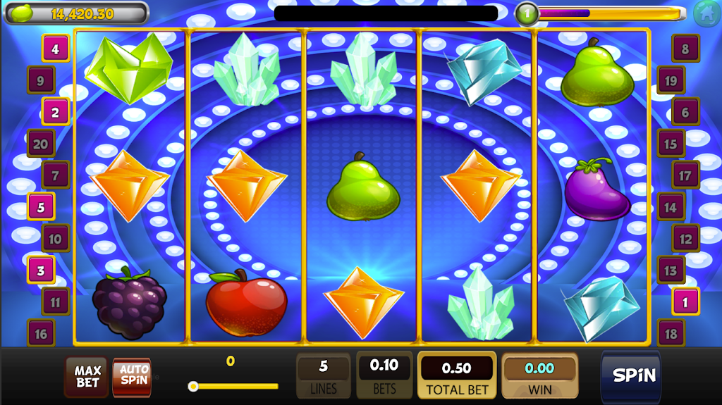 Royal Slot Style Machine Free Spins Pro Style Screenshot 2