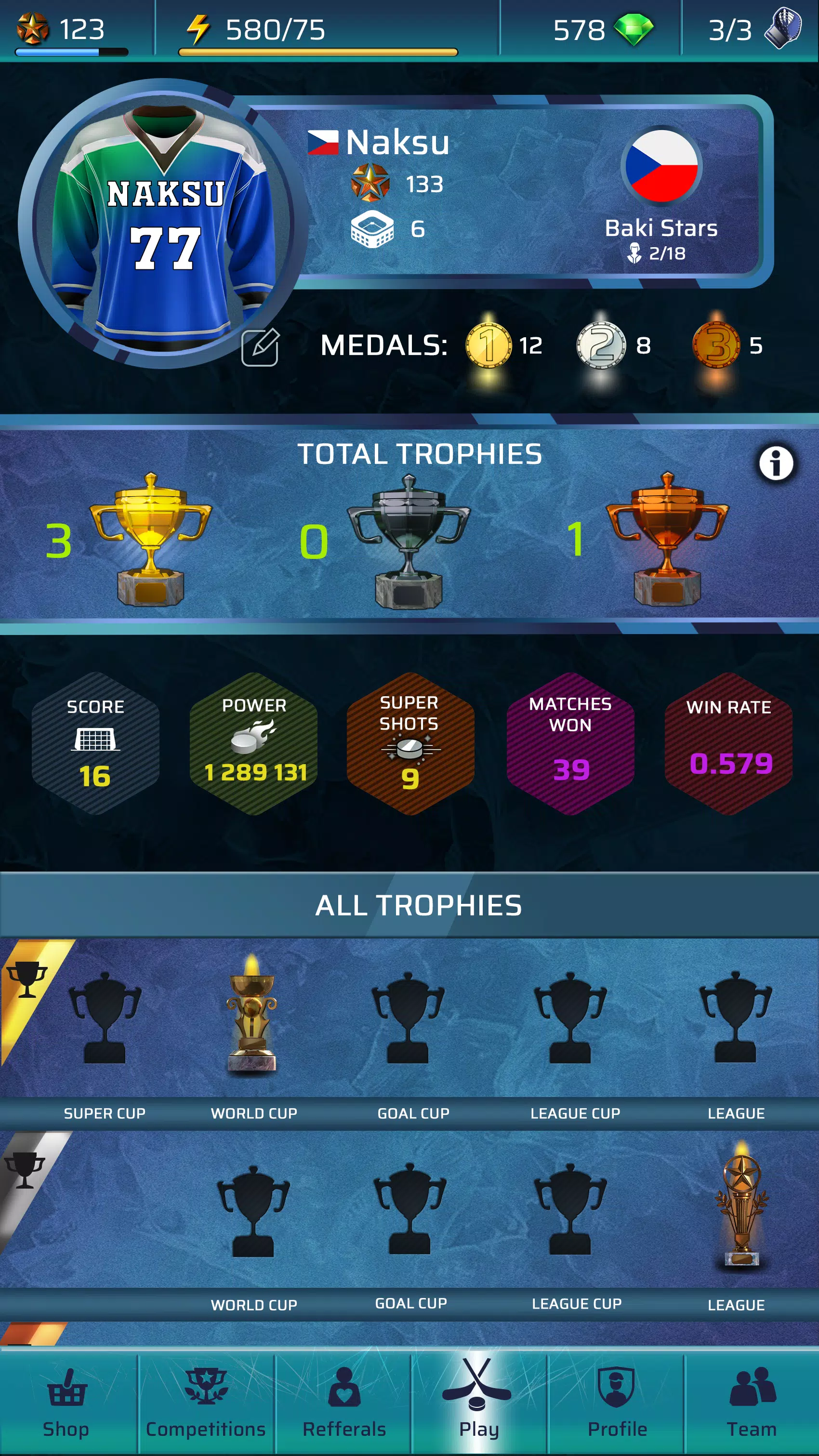 PowerPlay: Ice Hockey PvP Game應用截圖第3張