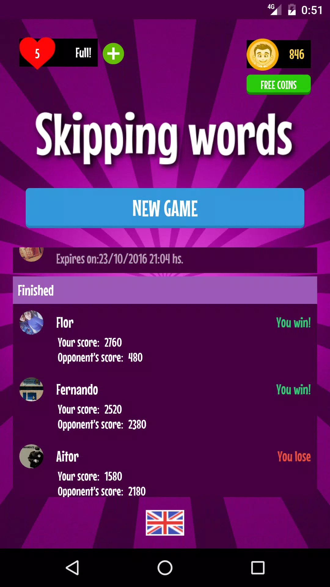 Alphabet Game Screenshot 1