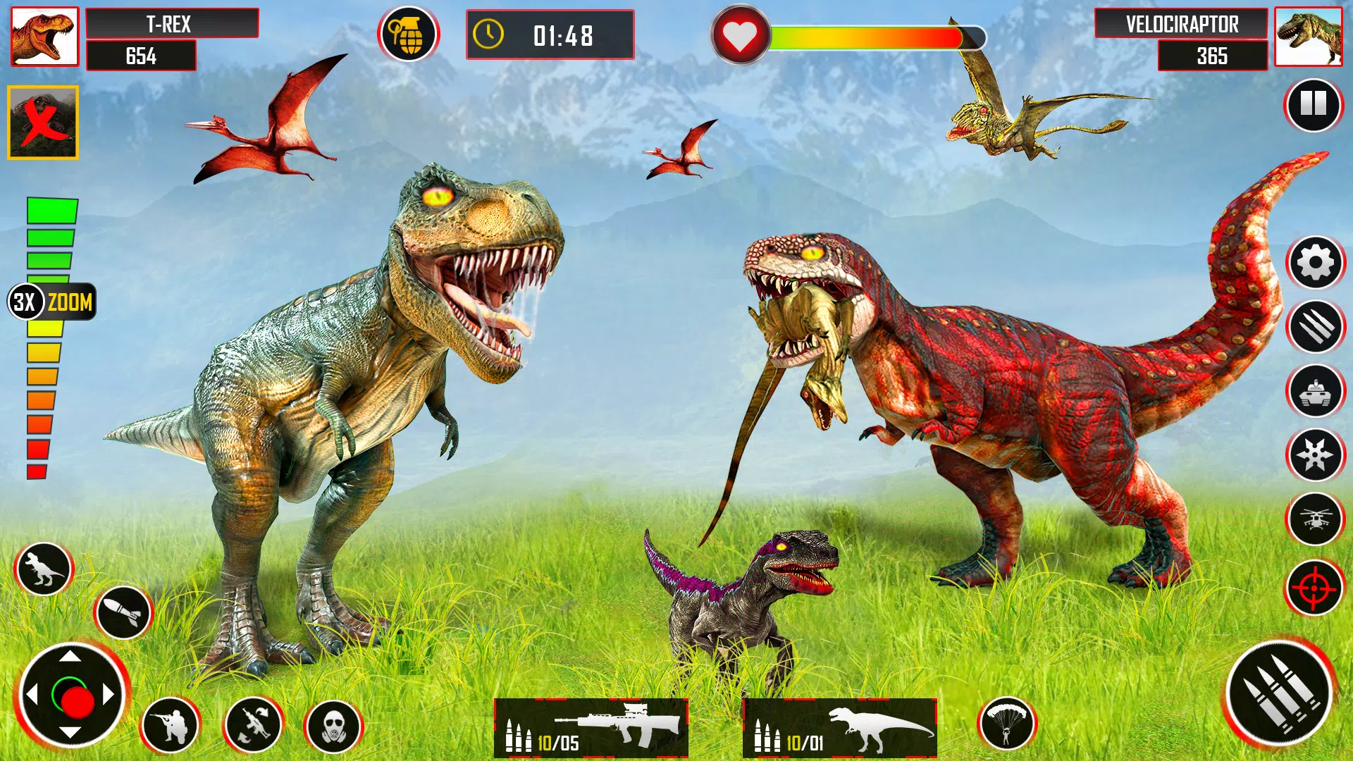 Wild Dino Hunting - Gun Games Zrzut ekranu 4