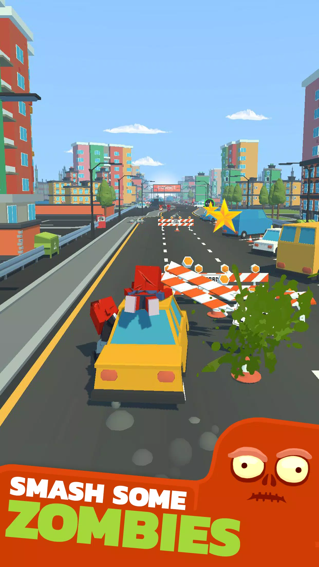 Zombie Road Rush ภาพหน้าจอ 2