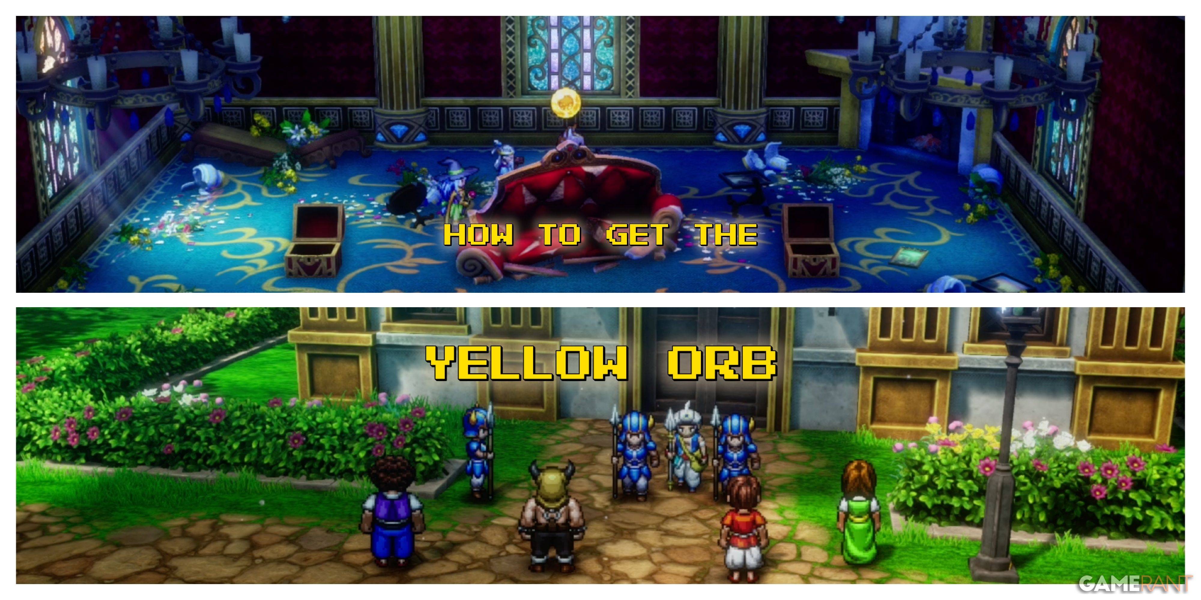 Hoe je de gele bol verkrijgt in Dragon Quest 3 Remake