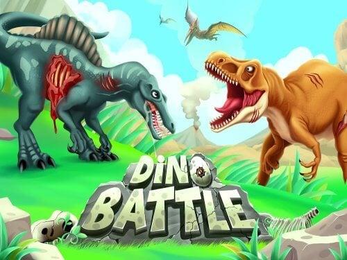 Dino Battle Tangkapan skrin 1