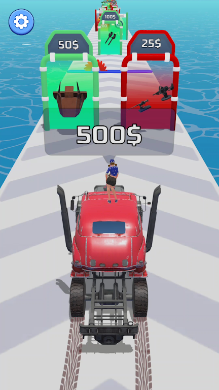 Car Evolution: Run Race 3D Screenshot 3