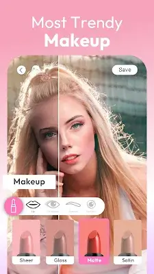 YouCam Makeup - Selfie Editor Capture d'écran 1