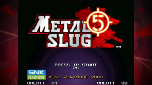 METAL SLUG 5 ACA NEOGEO ဖန်သားပြင်ဓာတ်ပုံ 2