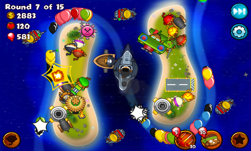 Bloons Monkey City Capture d'écran 2