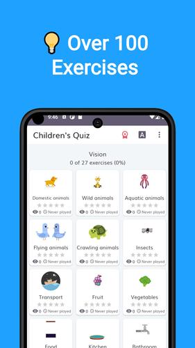 Children's Quiz Captura de pantalla 1