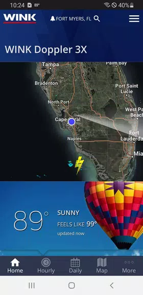 WINK Weather Captura de pantalla 1