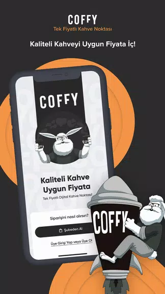 Coffy - Kahve Siparişi স্ক্রিনশট 1