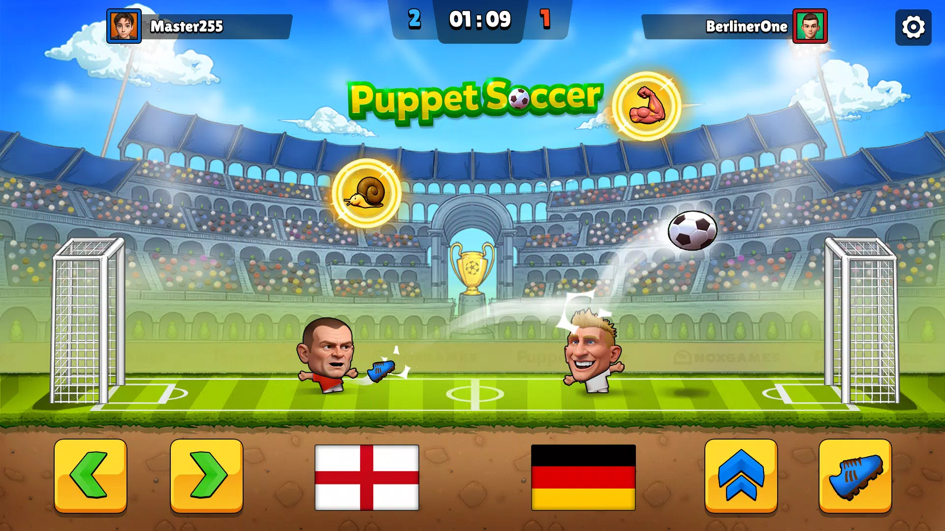 Puppet Soccer - Football スクリーンショット 2