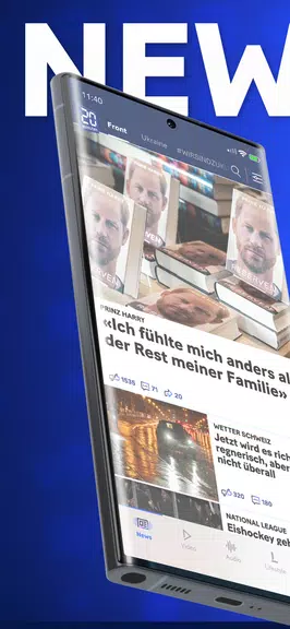 20 Minuten - Nachrichten Tangkapan skrin 1