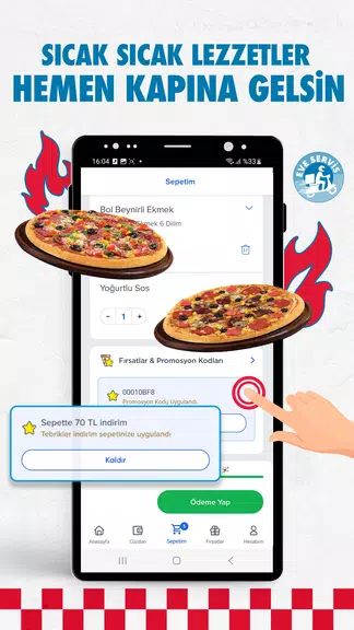 Domino’s Pizza Turkey Schermafbeelding 3