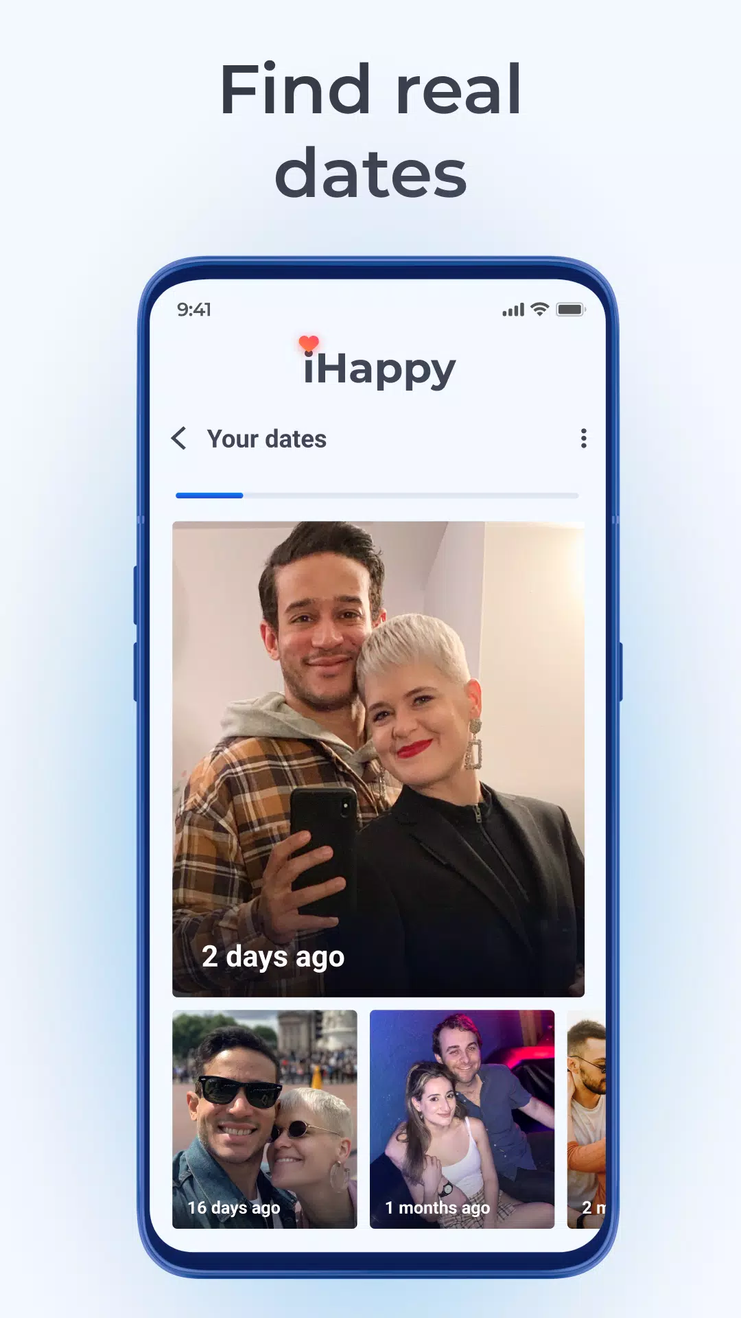 Dating and Chat - iHappy 스크린샷 1