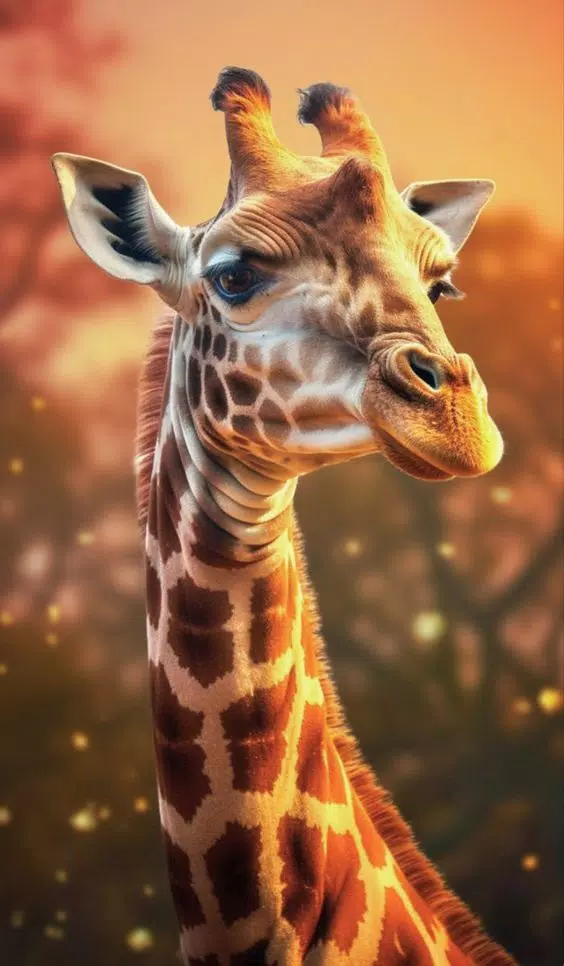 Giraffe Wallpaper HD Capture d'écran 2