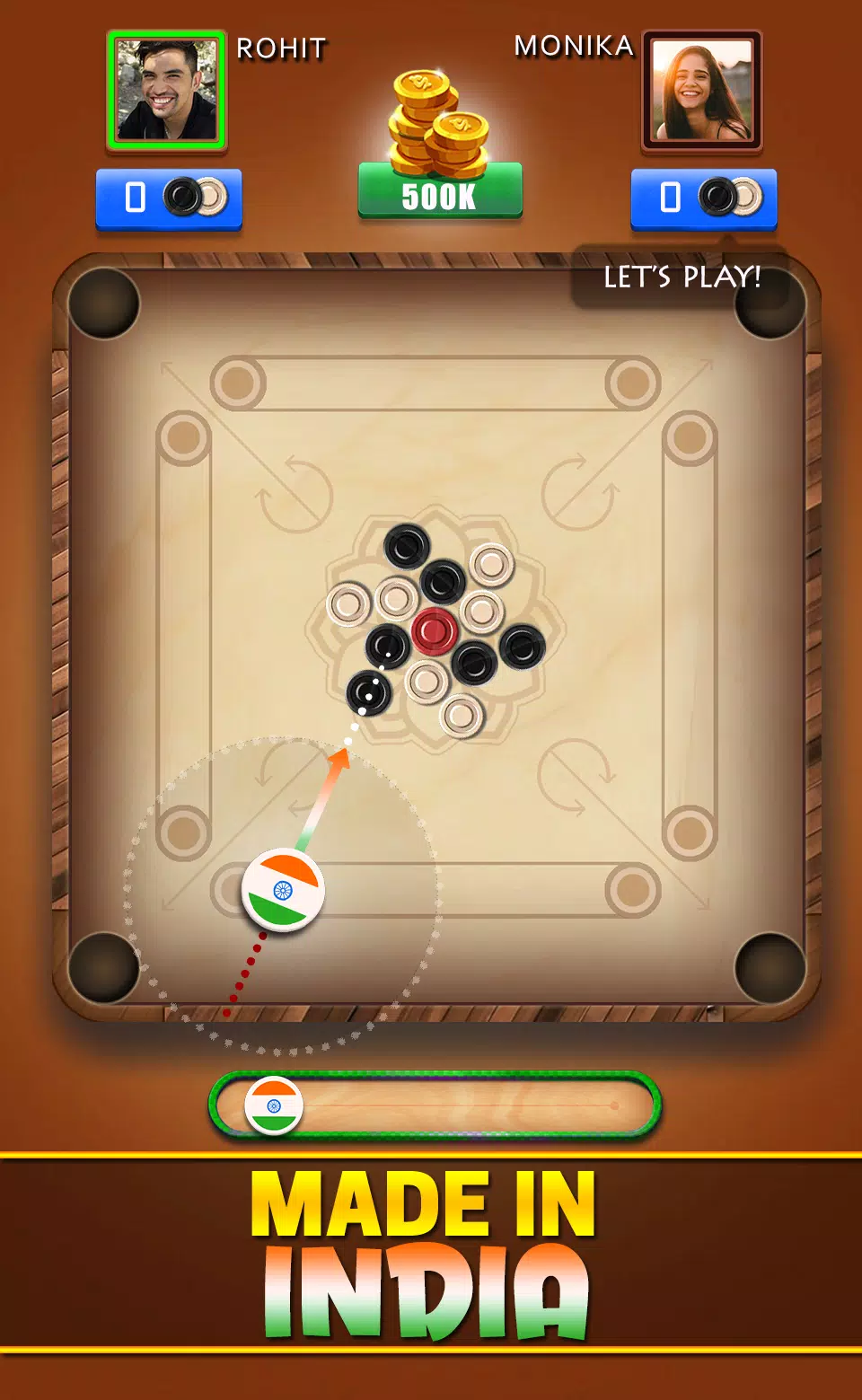 Carrom Club スクリーンショット 1