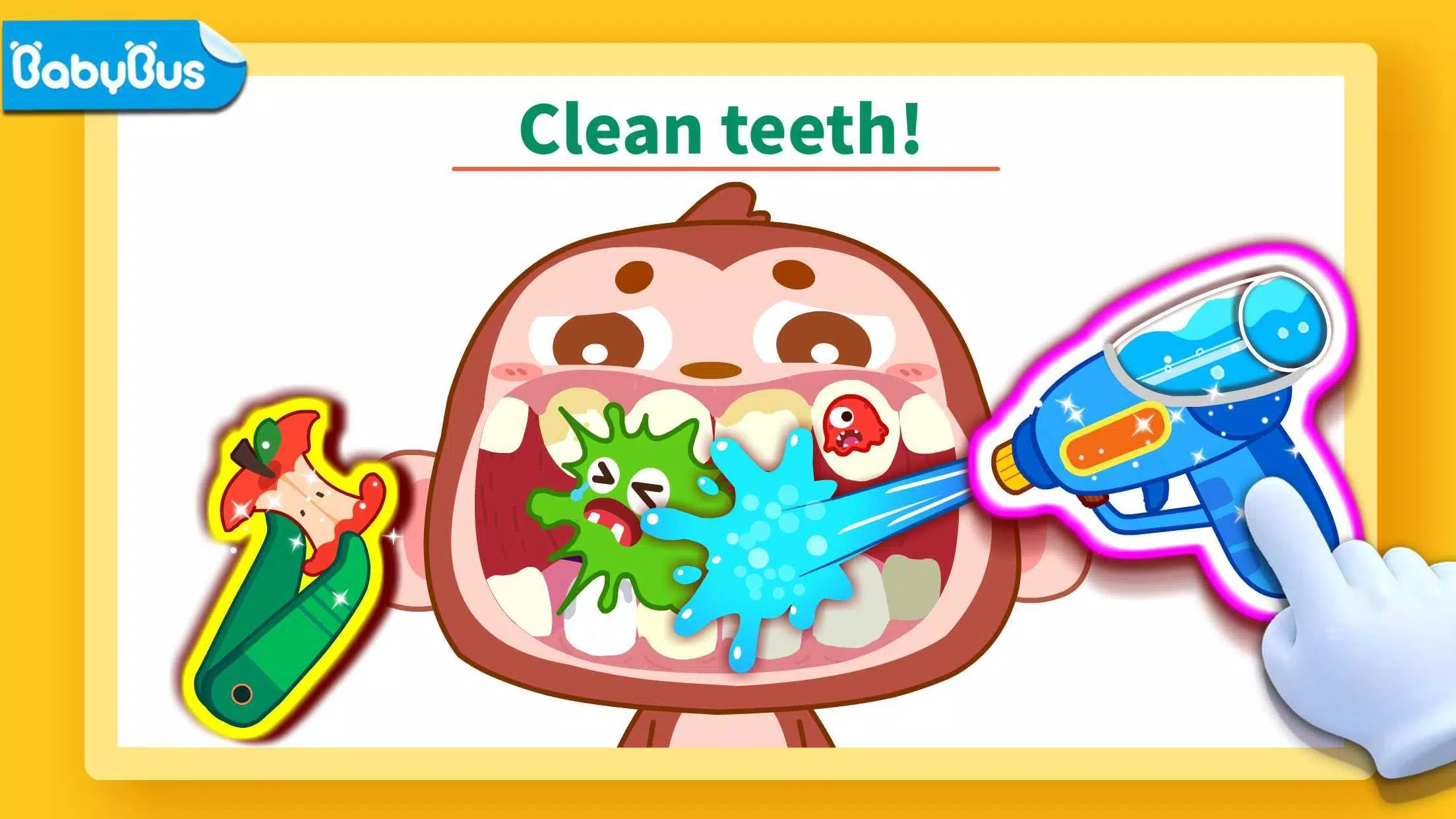 Bebê Panda: cuidado dental Captura de tela 1