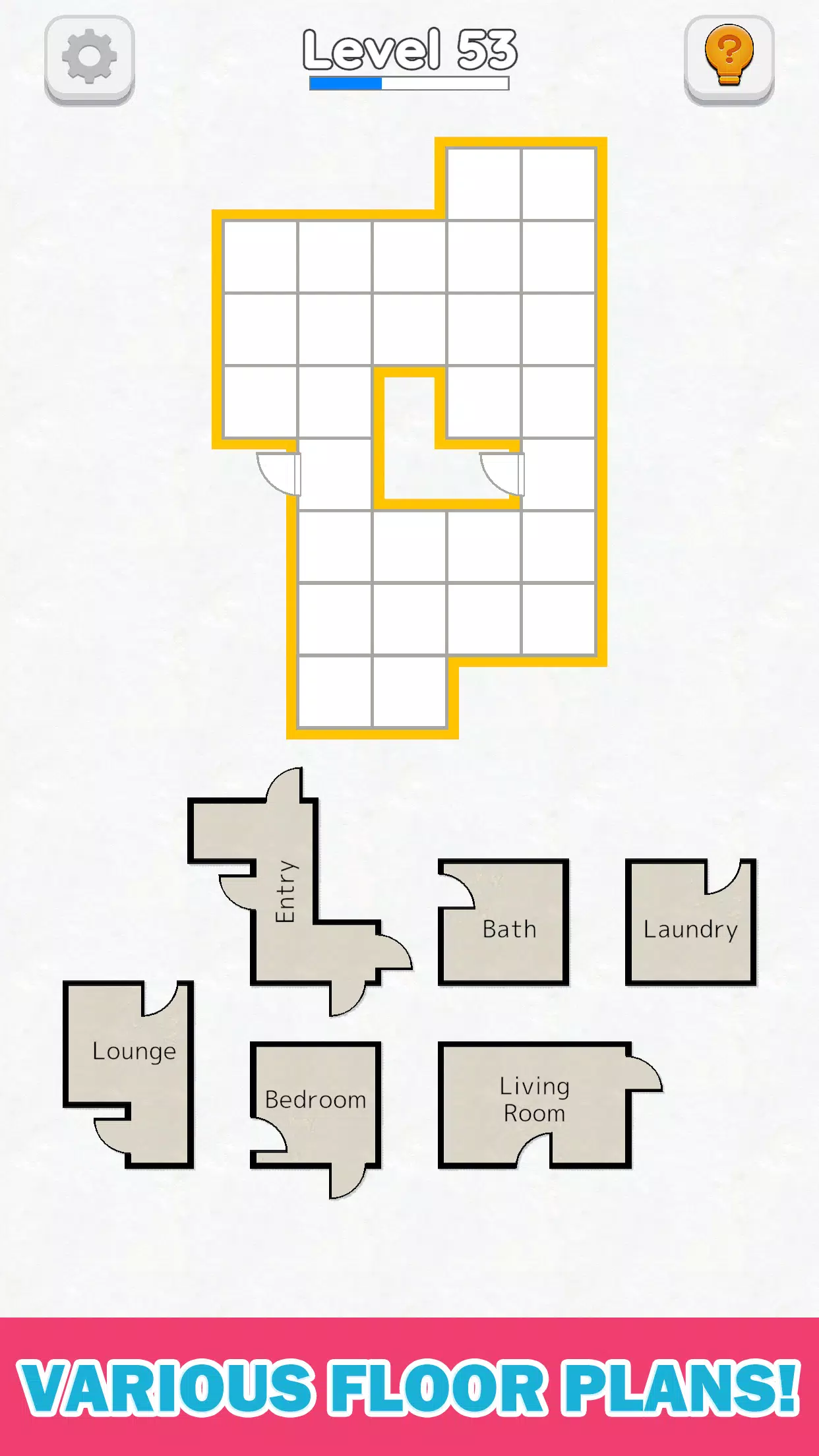 Room Sort - Floor Plan Game スクリーンショット 3