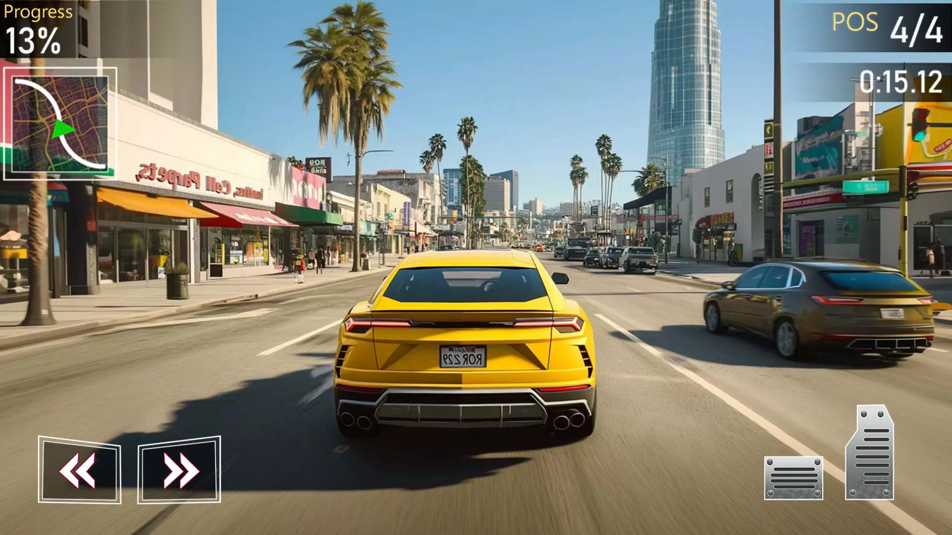 Speed racing offline car games Tangkapan skrin 1