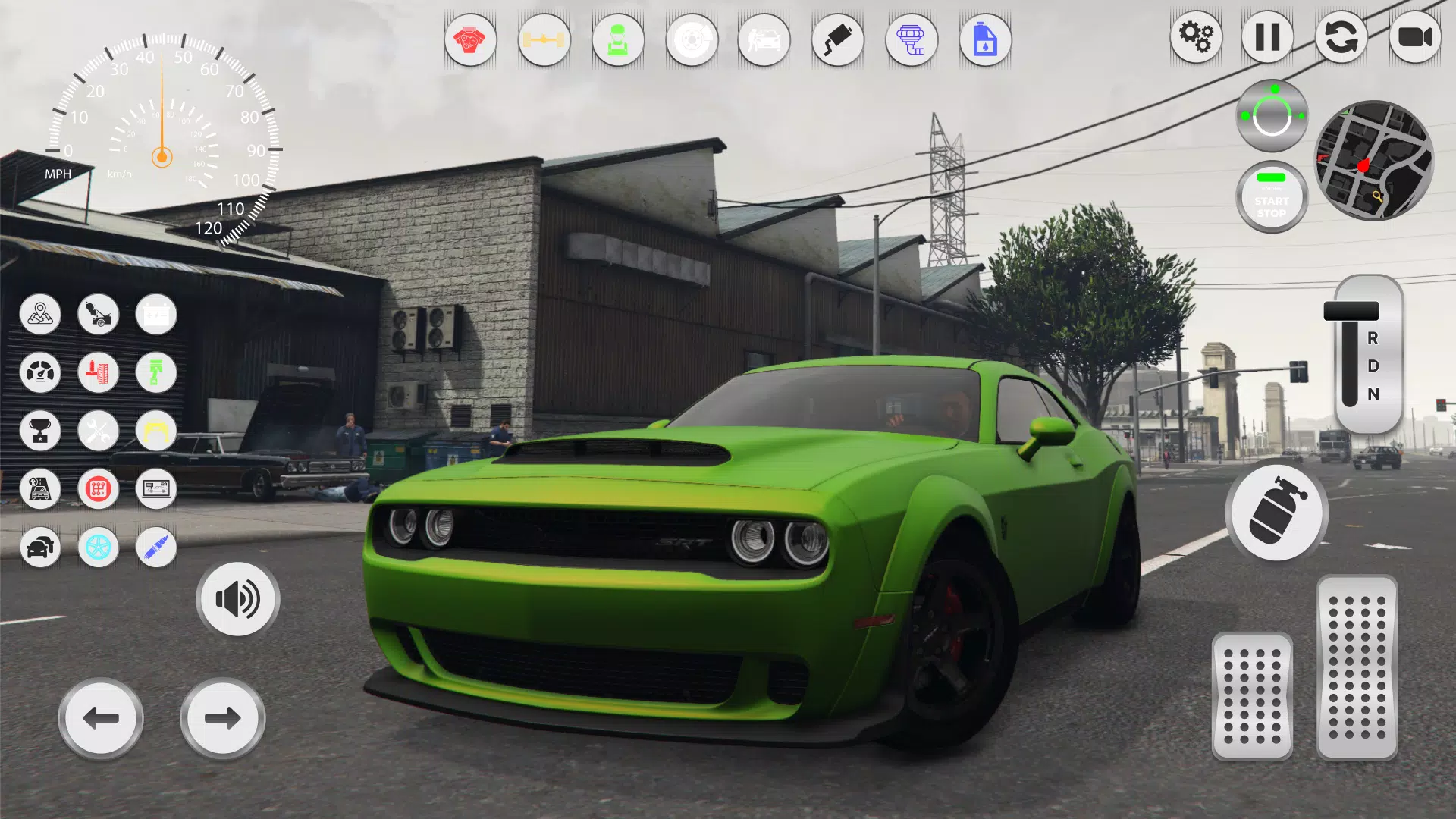 Race Muscle: Dodge Challenger স্ক্রিনশট 1