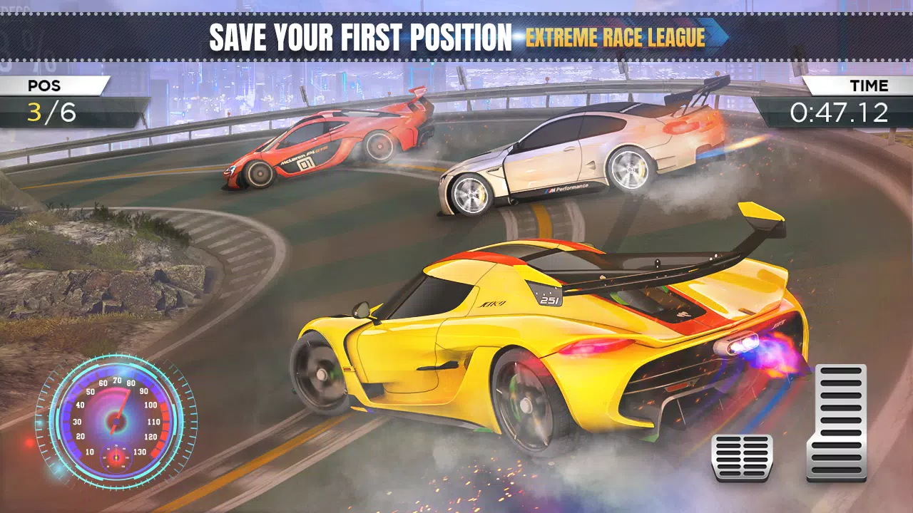 Crazy Speed Car Racing Offline ภาพหน้าจอ 2