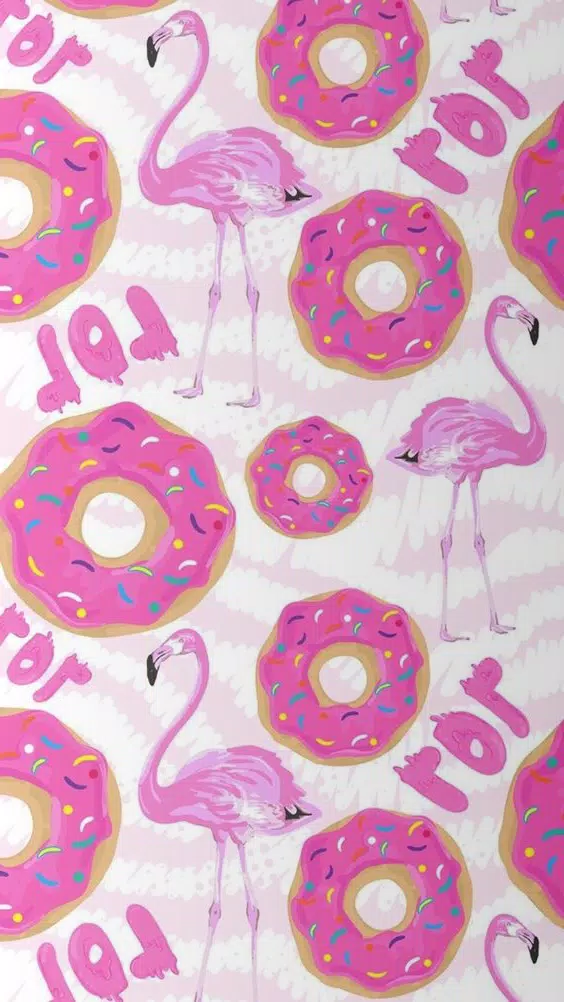 Schermata Cute Donut Wallpaper HD 4K 1