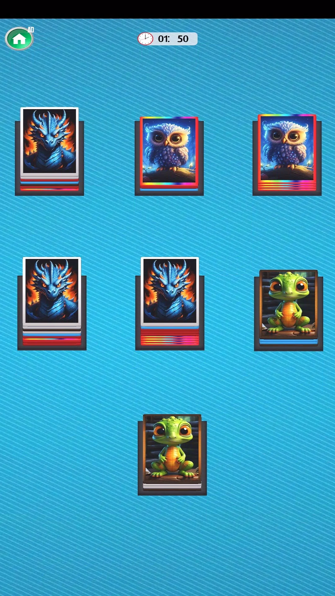 TCG Mini Card Craft Brain Game Schermafbeelding 3