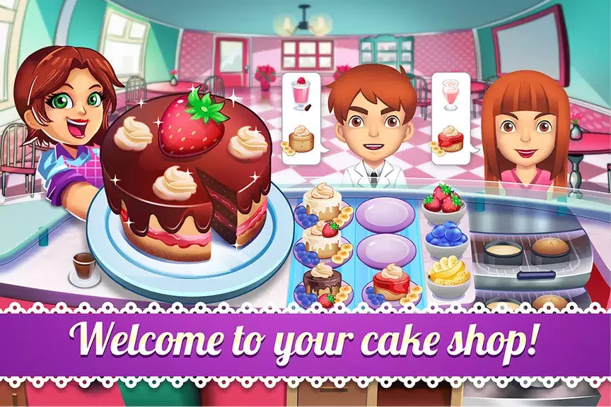 My Cake Shop: Candy Store Game Zrzut ekranu 1