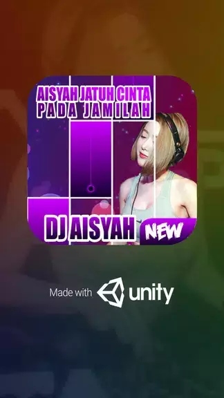 Piano Tiles DJ Aisyah Jamilah Captura de pantalla 1