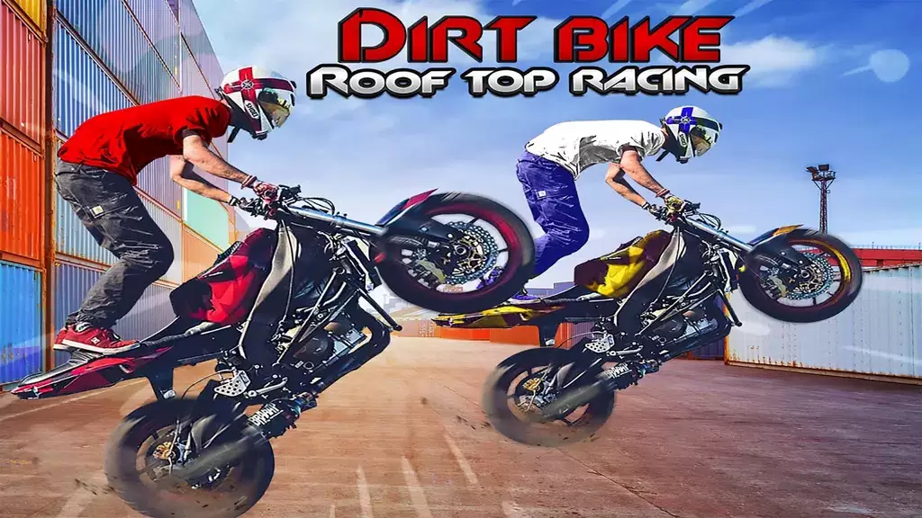 Dirt Bike Moto Real Race Game Tangkapan skrin 1