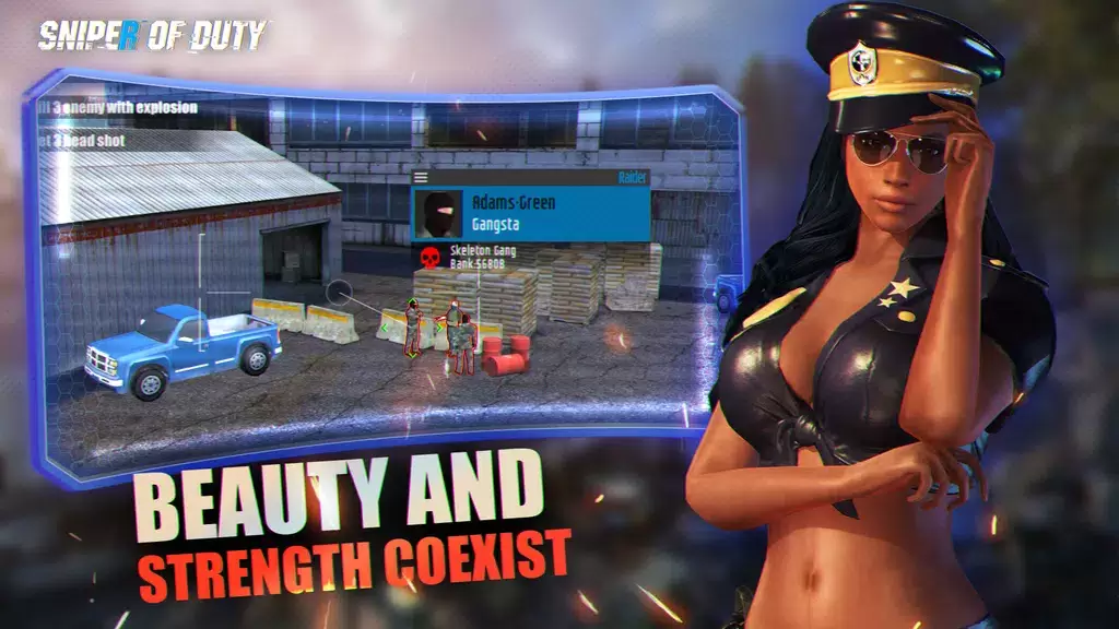 Sniper of Duty:Sexy Agent Spy ဖန်သားပြင်ဓာတ်ပုံ 4