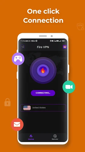 Fire VPN - Vpn Proxy Browser應用截圖第1張