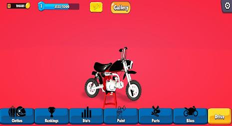 Wheelie King 6 : Moto Rider 3D Ekran Görüntüsü 1