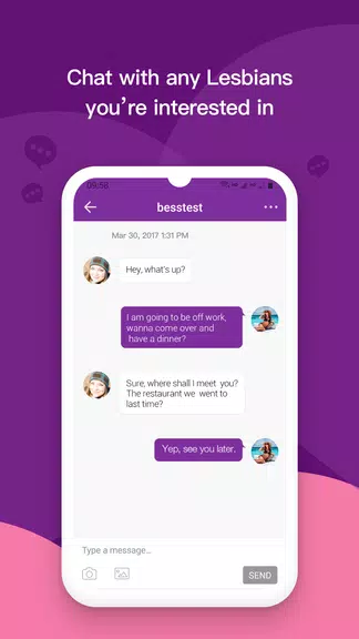 Les: Lesbian Dating & Chat App Captura de pantalla 4