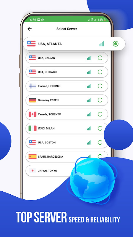 Fast VPN Wise VPN: Fast Secure 스크린샷 3