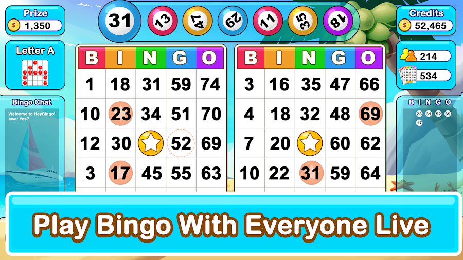 Hey Bingo™: Fun Bingo 75 Game Screenshot 1