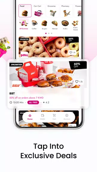 Cari: The best food delivered 스크린샷 3
