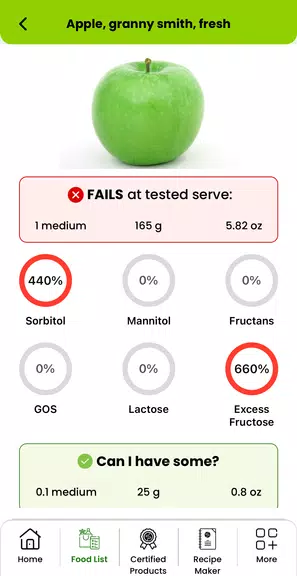 FODMAP Friendly Screenshot 2