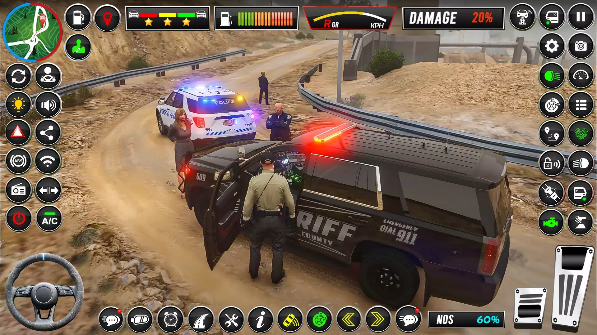 Police Simulator: Car Games Captura de pantalla 1