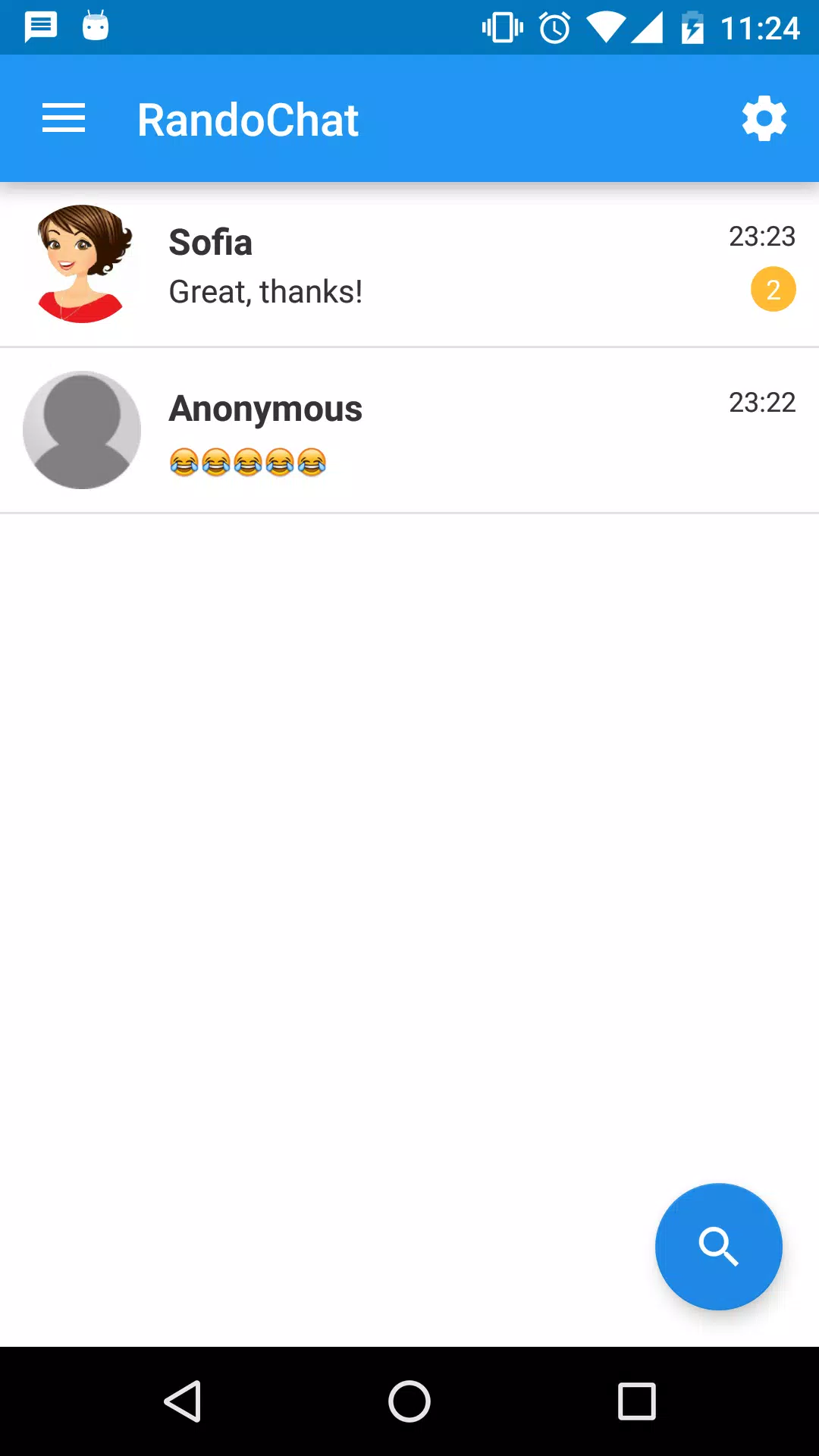 RandoChat - Chat roulette應用截圖第2張