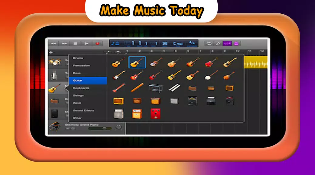 GarageBand Music in studio Clue スクリーンショット 2