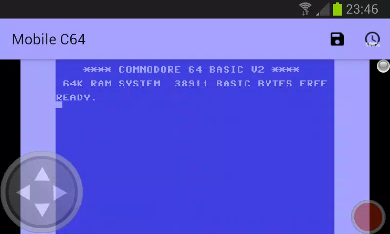 Mobile C64 Screenshot 2