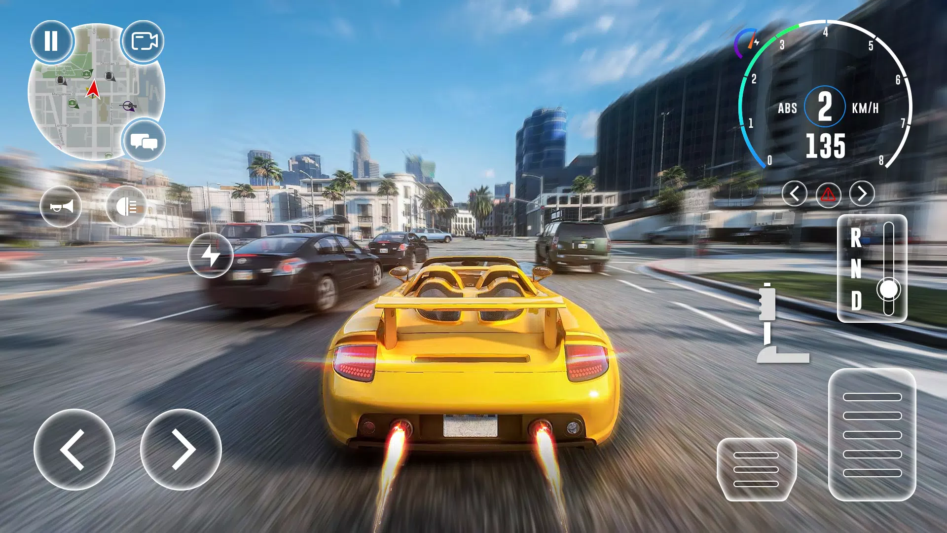 Car Driving City 3D Simulator स्क्रीनशॉट 3
