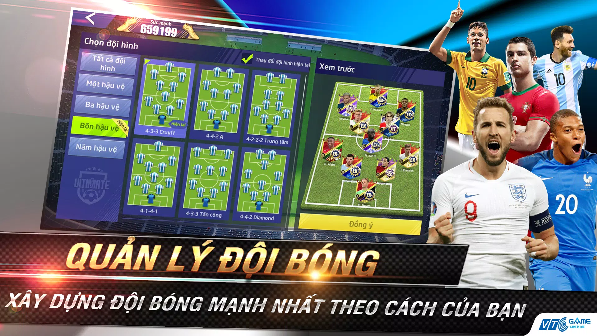 UFC - Siêu Sao Bóng Đá Ảnh chụp màn hình 3