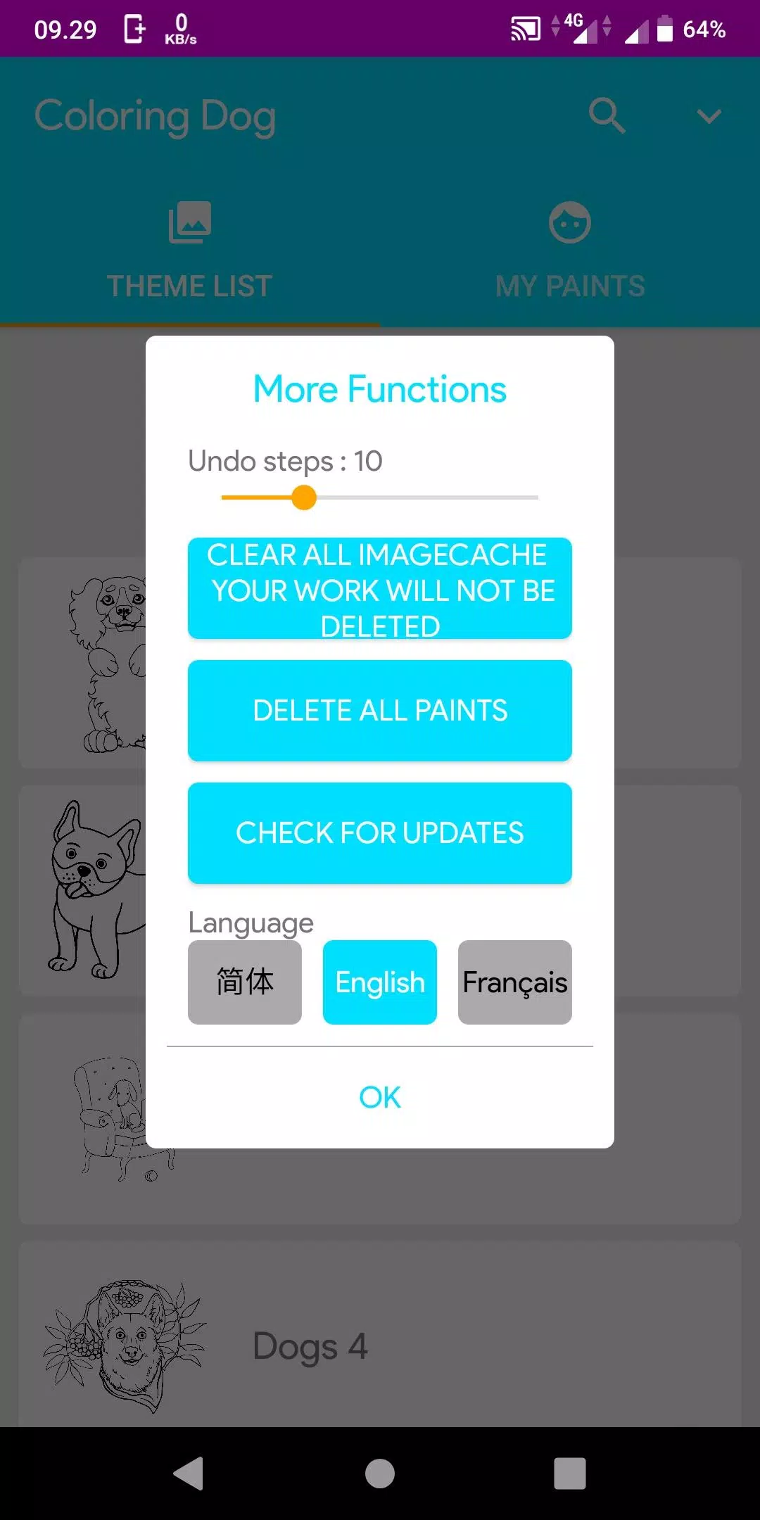 Coloring Dogs Capture d'écran 2