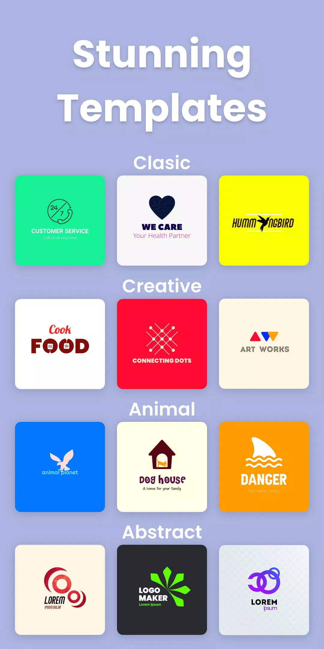 Logoshop - Logo Maker Free & Graphic Design App Captura de pantalla 1